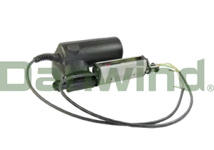 ACTUATOR WITH ELECTRONIC STOP