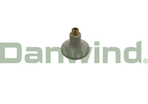 GREASE CUP SUPPORT FLANGE M14X1.5 WHITE