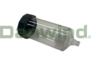 DRAIN CUP 250CC 1/4"" RG COMPLETE