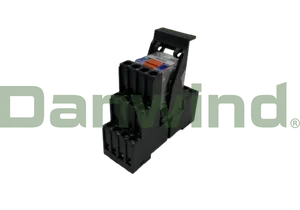 RELAY 24VDC COIL,230VAC/6A, 50/60HZ,4C/O
