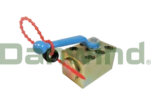 BALL PLUG VALVE DN6 3 WAYS <