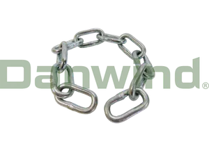 CHAIN, GALV. 0.3 LONG LINK D.5