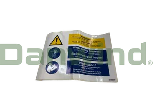 SIGN ""FALL ARREST SYSTEM"" (ISO)< GB/DE
