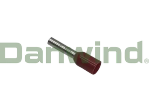 TERMINAL END 1.5MM2 L=8MM RD