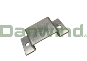 Ladder bracket omega