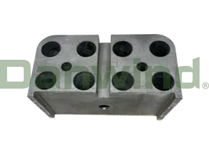 RADIAL BLOCK, MACHINED 2MW
