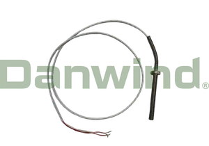 PT100 SENSOR M10X90/5 3 WIRE 1M CABLE