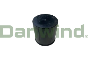 PLASTIC CAP DBI 70X2,5 BLACK