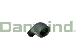 ELBOW 3/4"" X 1/2"" SOCKET/NIPPLE GALV.