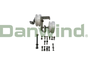 Bracket f roller, left