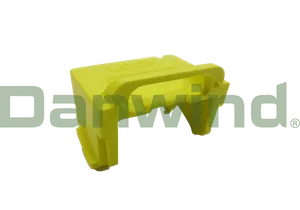 Lock device for T28 charging fuse Yellow